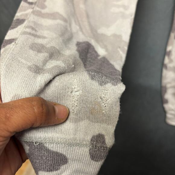 Soho Army Fatigue Joggers Thin Lightweight Camo Military Womans Small Loungewear - Picture 5 of 15